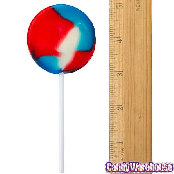 Patriotic USA Swirl Pops: 12-Piece Box - Image 2
