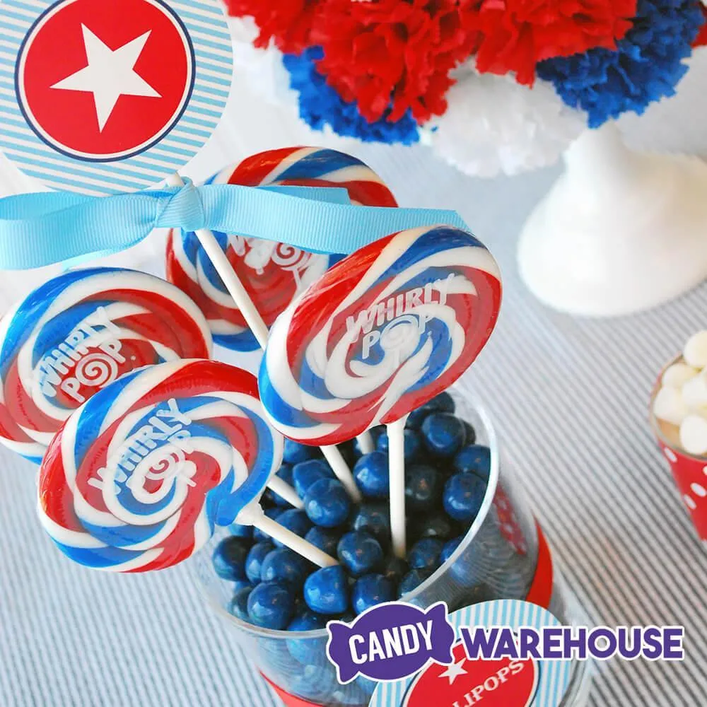 Whirly Pop 1.5-Ounce Swirl Suckers - USA: 24-Piece Display - Image 4