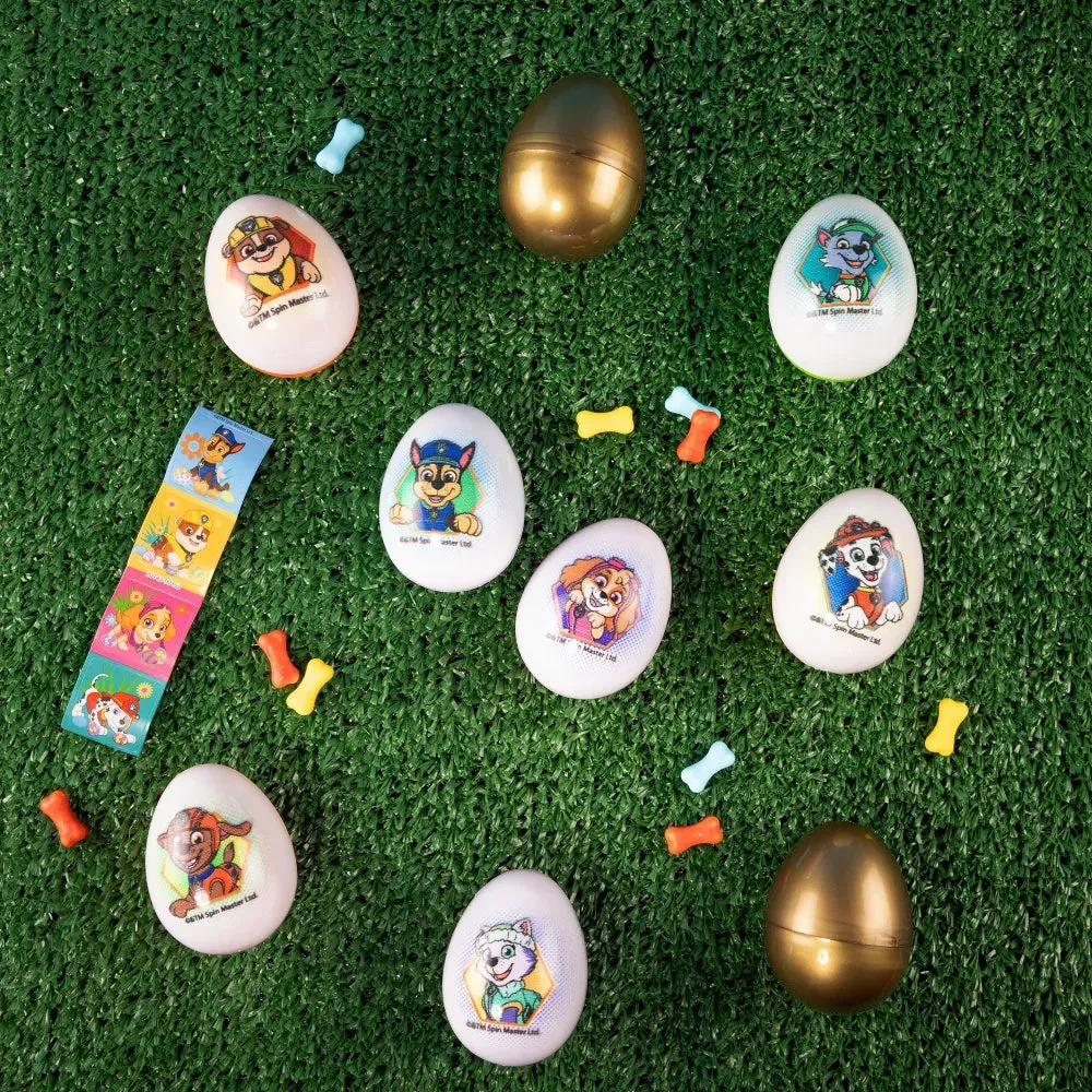 Paw Patrol Easter Plastic Eggs with Candy & Stickers: 36-Piece Bag - Image 4