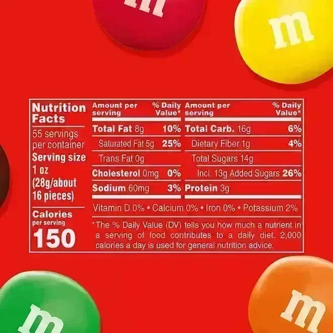 Peanut Butter Milk Chocolate M&M's Candy: 55-Ounce Tub - Image 4