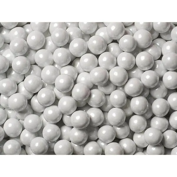 Sixlets Mini Milk Chocolate Balls - Pearl White: 2LB Bag