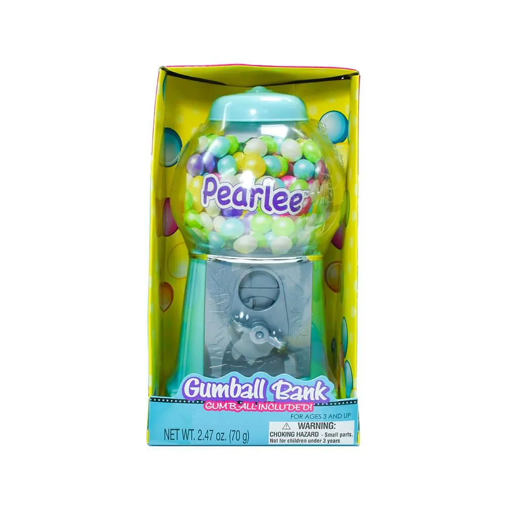 Pearlee 8.5-Inch Gumball Machine with Gumballs: 3-Piece Set - Image 3