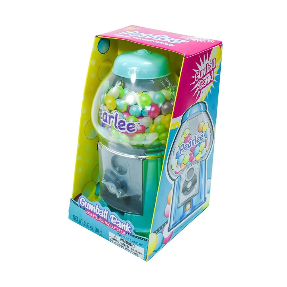 Pearlee 8.5-Inch Gumball Machine with Gumballs: 3-Piece Set - Image 4