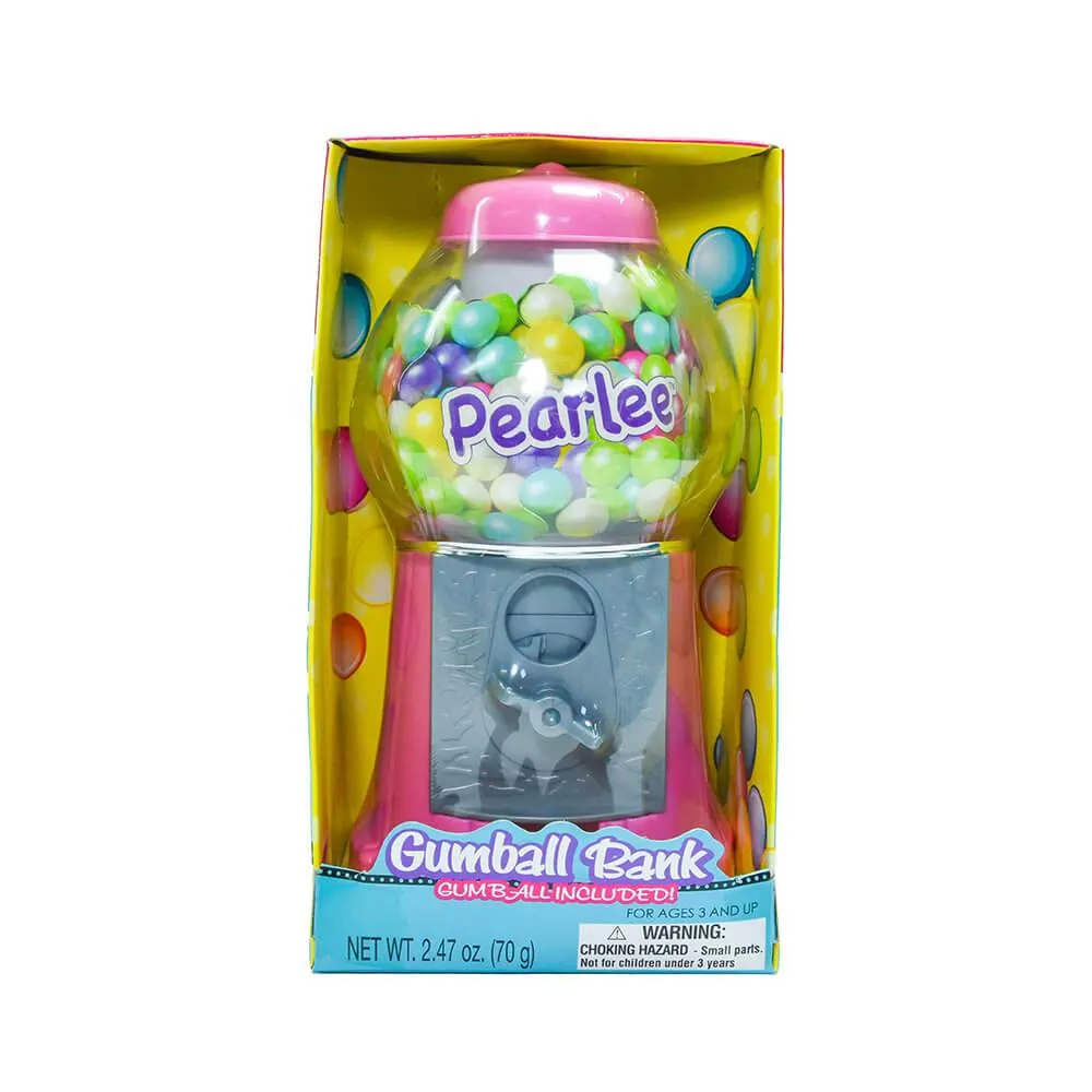 Pearlee 8.5-Inch Gumball Machine with Gumballs: 3-Piece Set - Image 5