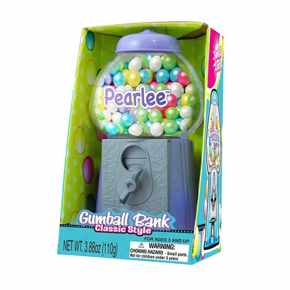 Pearlee 8.5-Inch Gumball Machine with Gumballs: 3-Piece Set - Image 7