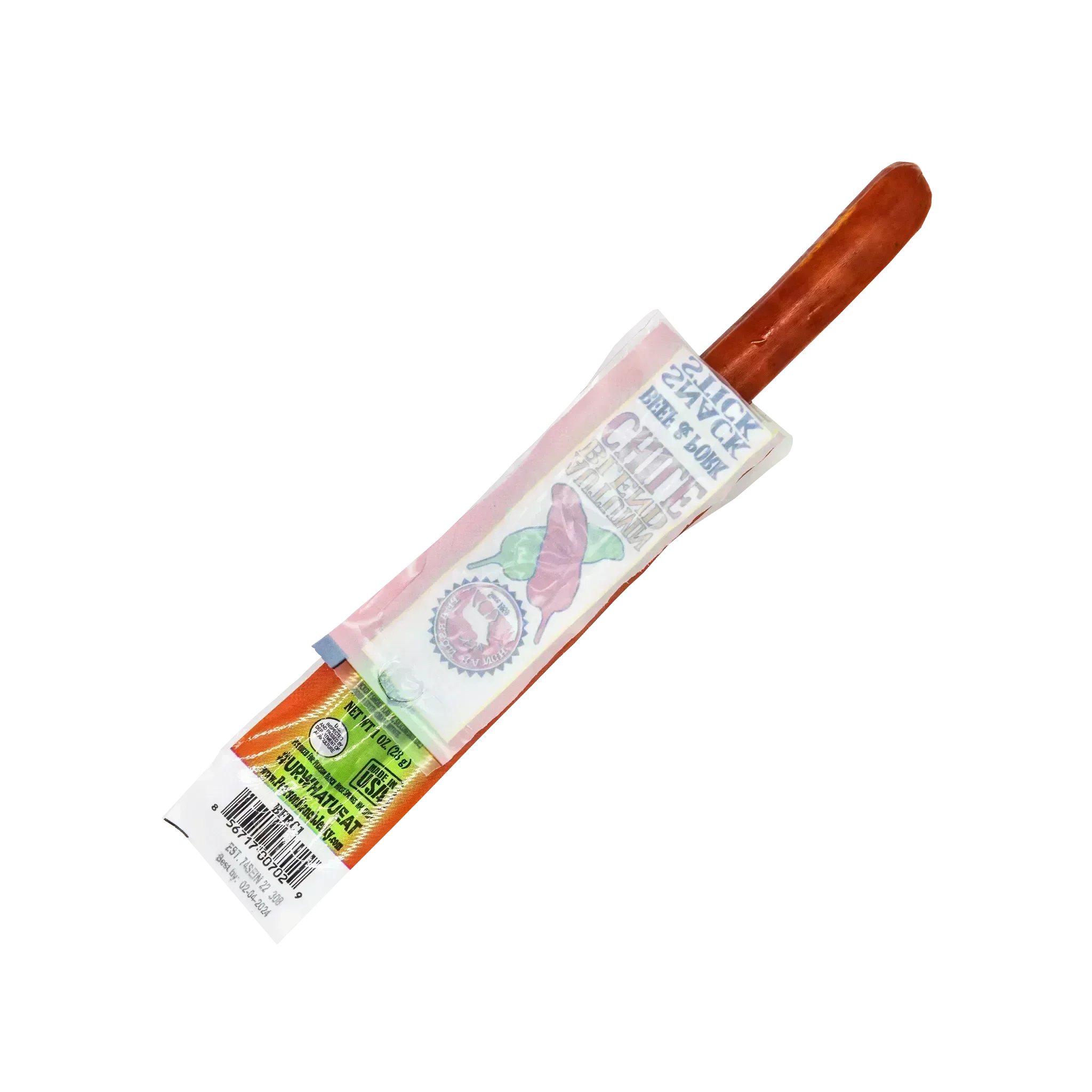 Pearson Ranch Jerky Autumn Blend Chile Beef & Pork Snack Stick - Image 2