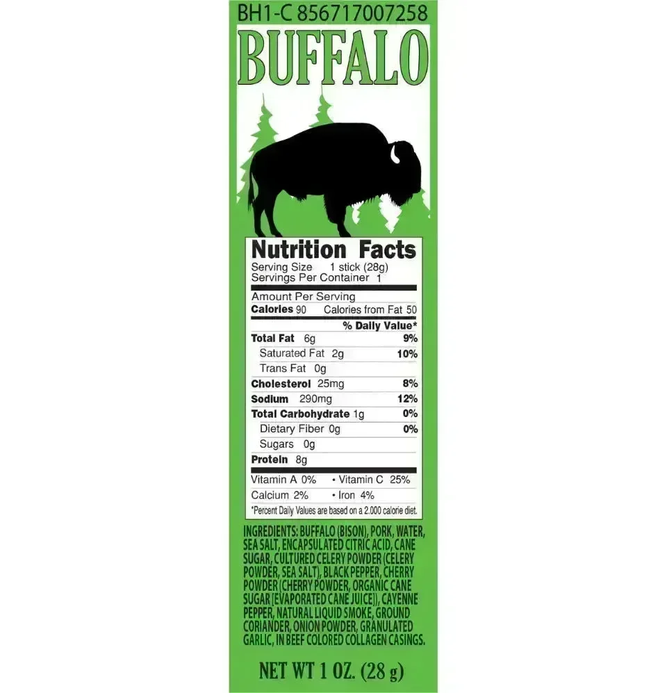 Pearson Ranch Jerky The City Slicker - Buffalo Variety Pack - Image 7