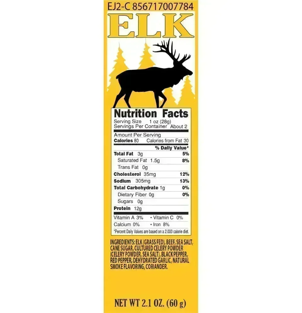 Pearson Ranch Jerky The City Slicker - Elk Variety Pack - Image 7