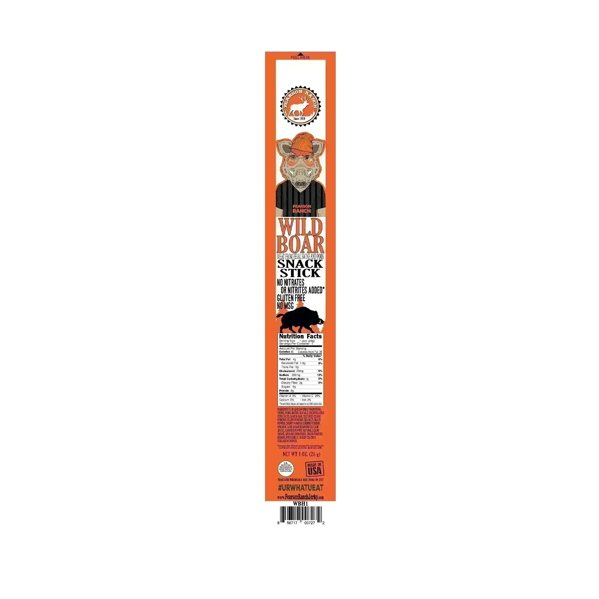 Pearson Ranch Jerky The City Slicker - Wild Boar Variety Pack - Image 3