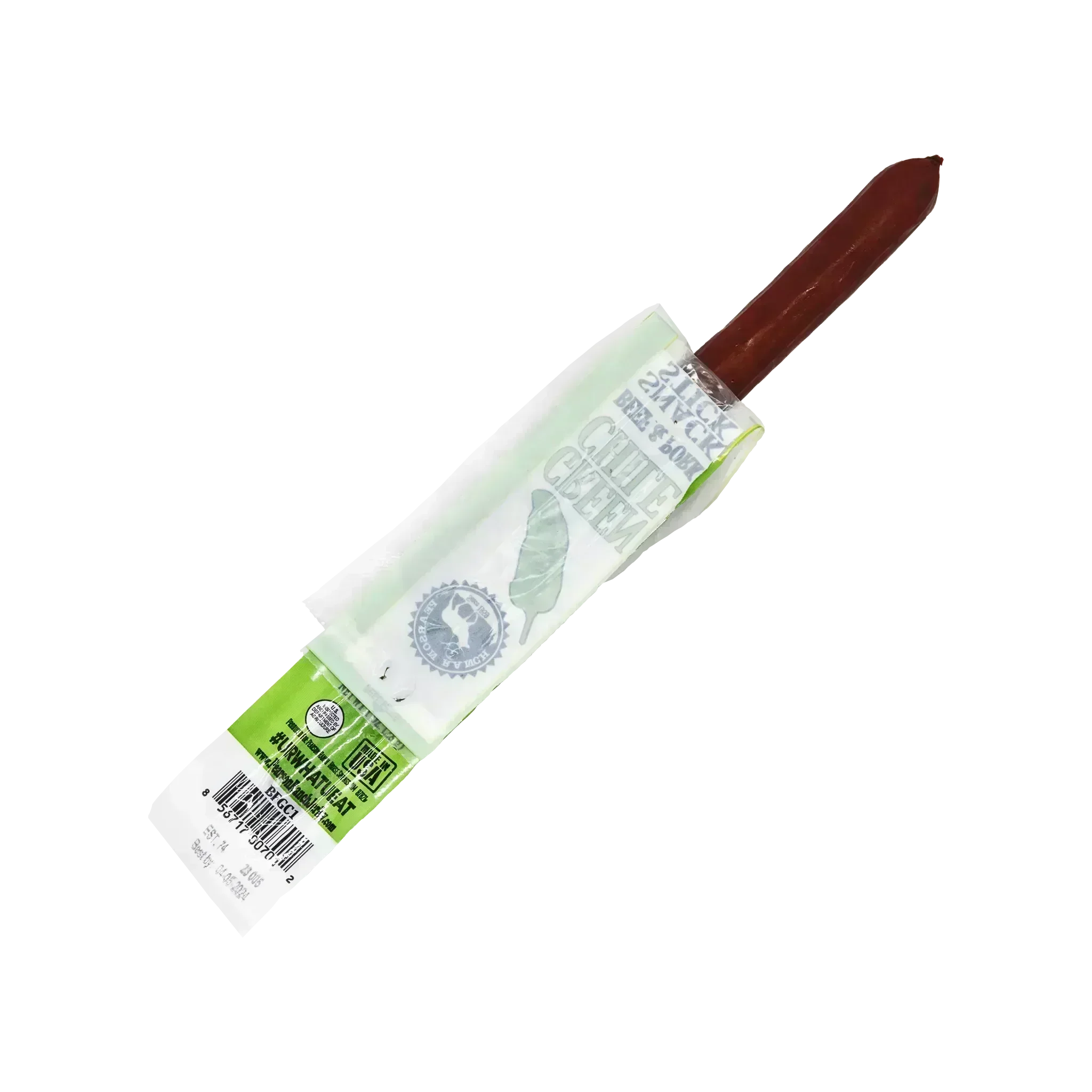 Pearson Ranch Jerky Green Chile Beef & Pork Snack Stick - Image 2