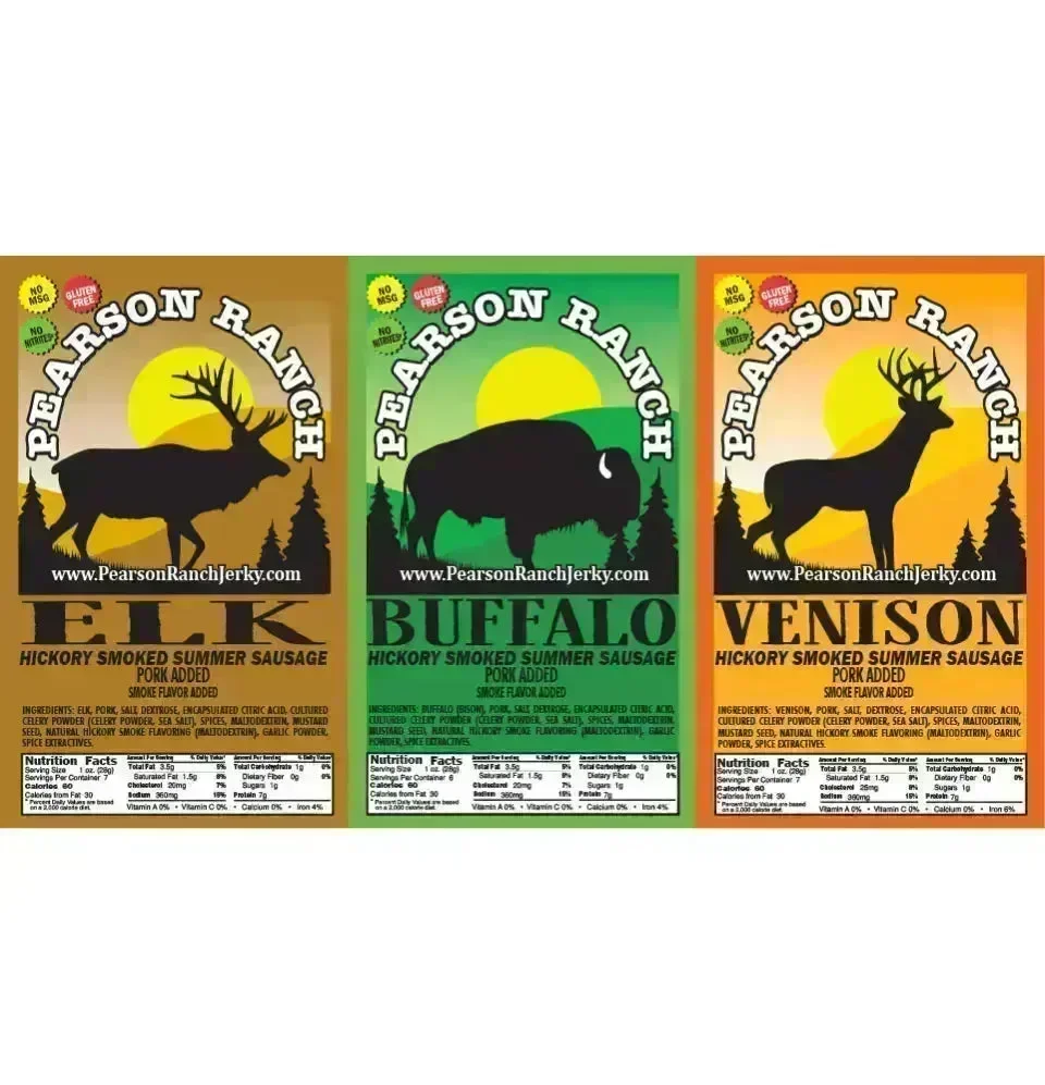 Pearson Ranch Jerky Summer Sausage Gift Box - Medium - Image 8