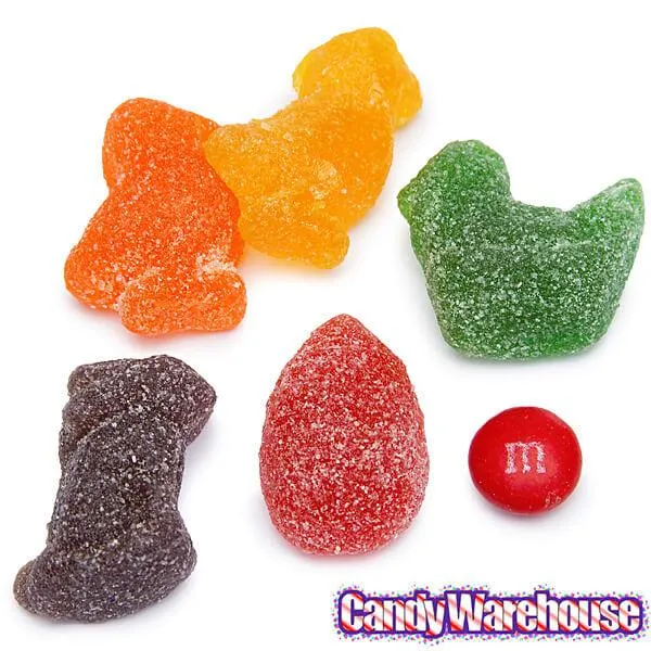 Pectin Sour Chicks & Bunnies Candy: 2LB Bag - Image 3