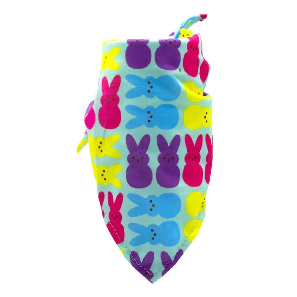 Peeps Bunny Rainbow Print Bandanna: X-Small/Small - Image 2