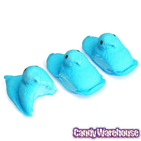 Peeps Marshmallow Chicks Candy - Blue: 15-Piece Pack - Image 2