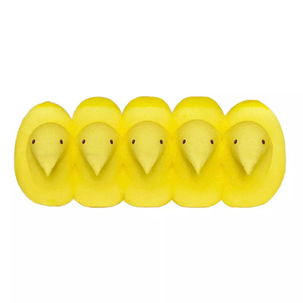 Peeps Marshmallow Chicks Candy - Yellow: 15-Piece Pack - Image 2