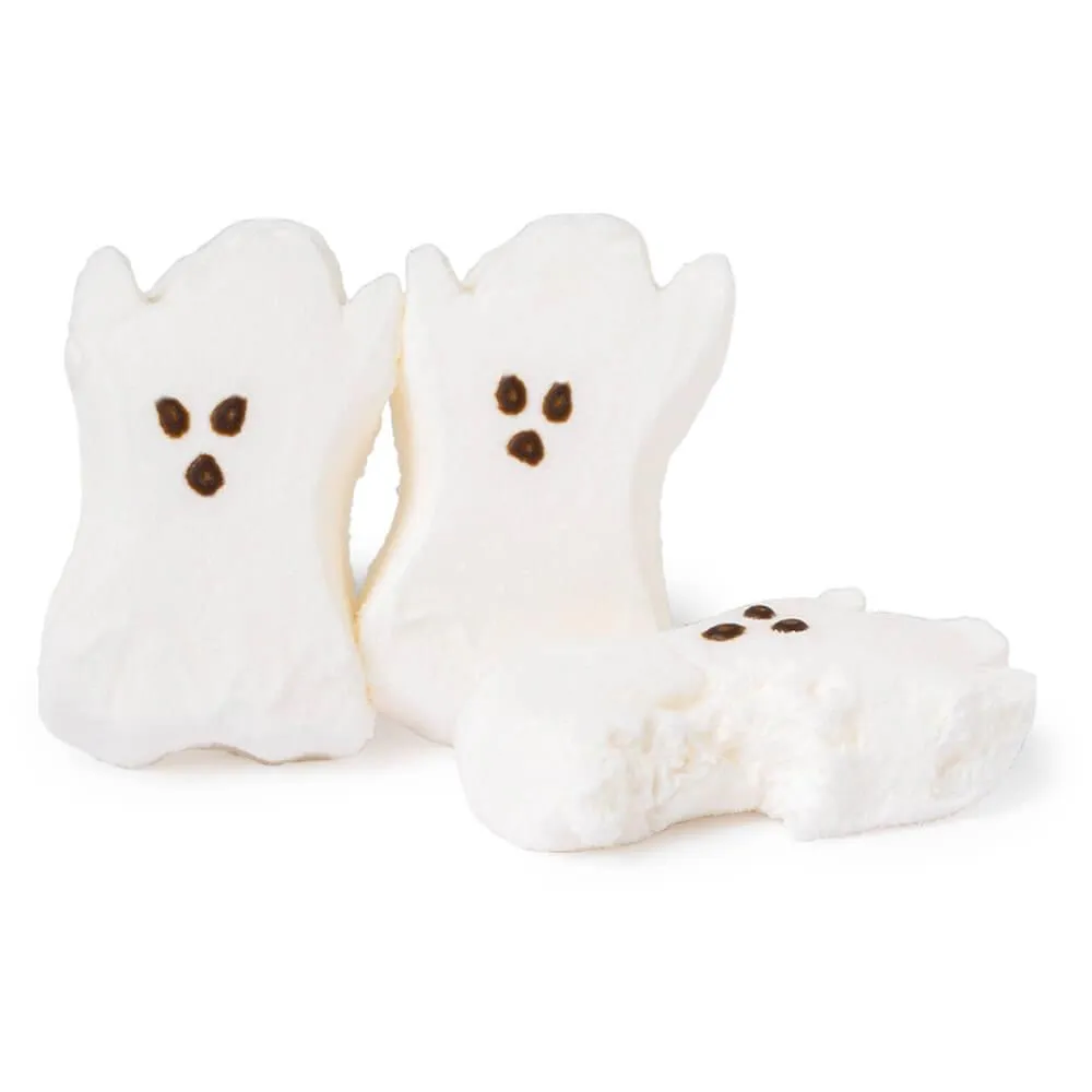 Peeps Marshmallow Halloween Candy Packs - Ghosts: 12-Piece Case
