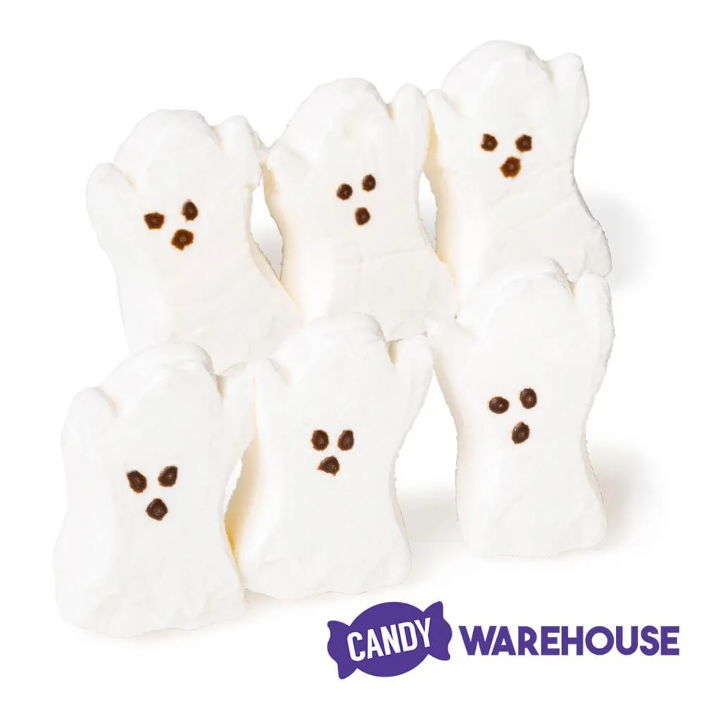 Peeps Marshmallow Halloween Candy Packs - Ghosts: 12-Piece Case - Image 3
