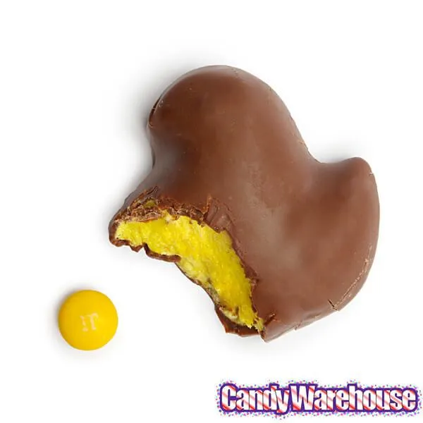 Peeps Milk Chocolate Covered Marshmallow Chicks: 24-Piece Box - Image 2