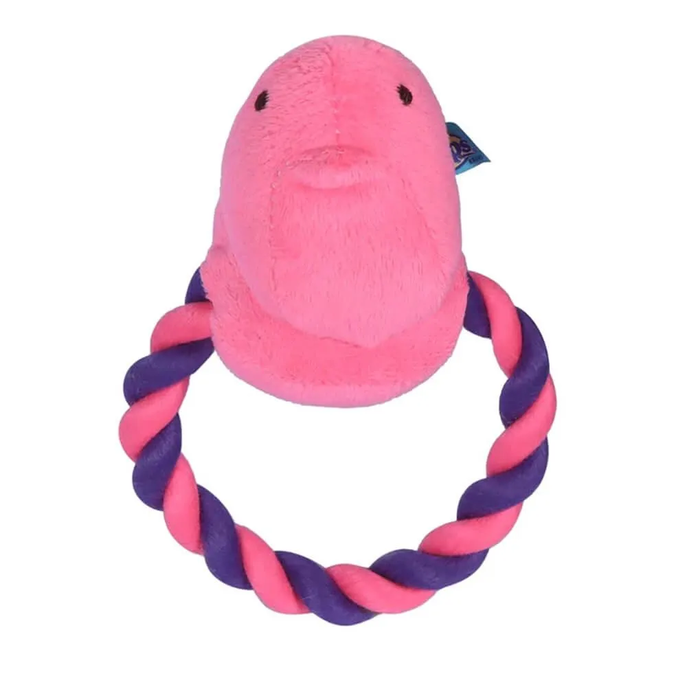 Peeps Pink Chick Rope Pull Toy