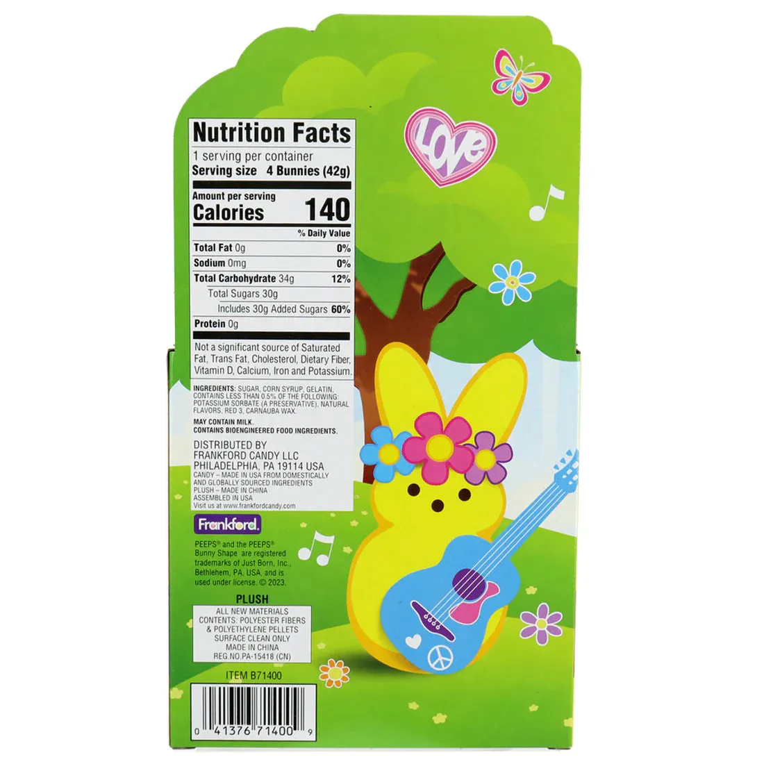 Peeps Plush Bunny Gift Set - Flower Power: 6-Piece Case - Image 3