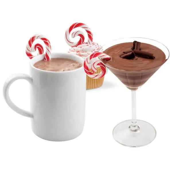 Peppermint Candy Garnish Curls: 6-Piece Set - Image 6