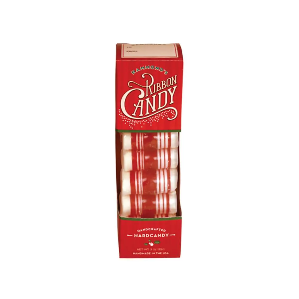 Peppermint Christmas Ribbon Candy Gift Packs: 16-Piece Box - Image 2