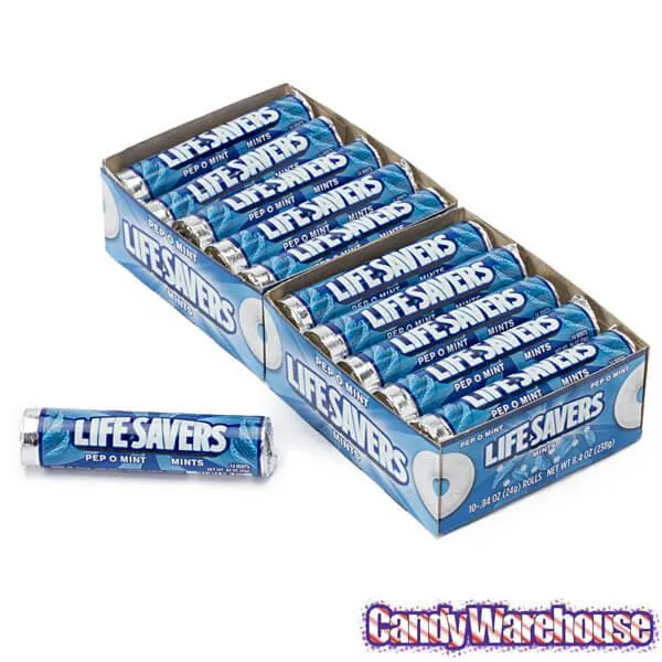 LifeSavers Mint Candy Rolls - Pep-O-Mint: 20-Piece Pack - Image 2