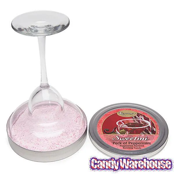 Sweetini Cocktail Rim Sugar - Peppermint: 4-Ounce Tin - Image 4