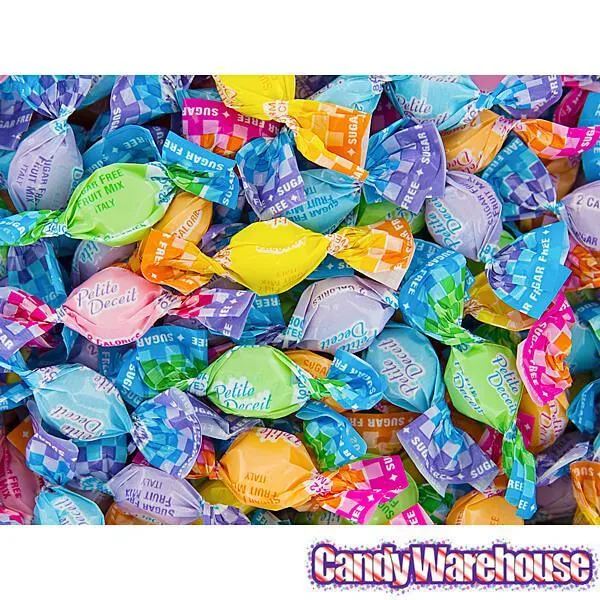 Petite Deceit Sugar Free Candy - Fruit Assortment: 750-Piece Bag - Image 4