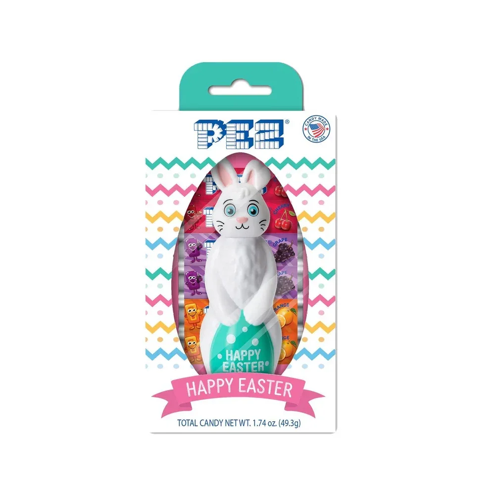 PEZ Full Body Easter Bunny Candy Dispensers: 12-Piece Case