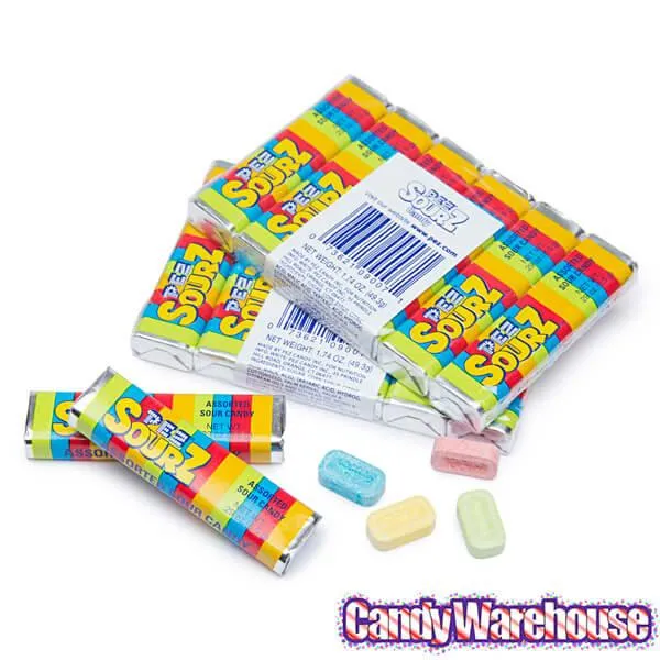 PEZ SourZ Candy Refills 6-Packs: 12-Piece Box - Image 3