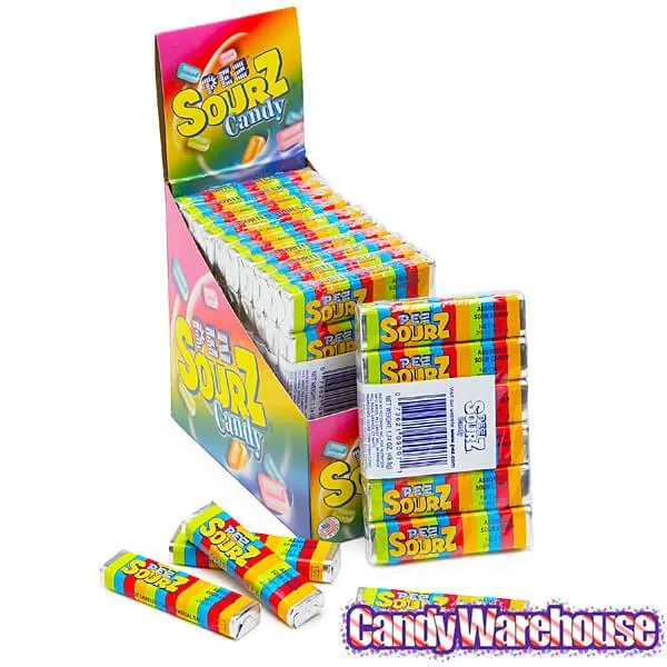 PEZ SourZ Candy Refills 6-Packs: 12-Piece Box - Image 4