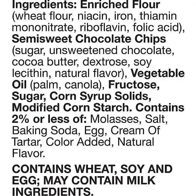 Pillsbury Soft Baked Mini Chocolate Chip Cookies: 28-Piece Box - Image 3