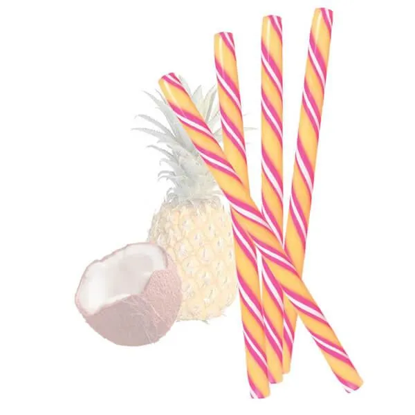Pina Colada Hard Candy Sticks: 100-Piece Box - Image 4