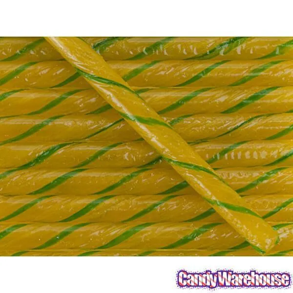 Old Fashioned Hard Candy Sticks - Pineapple: 80-Piece Box - Image 2