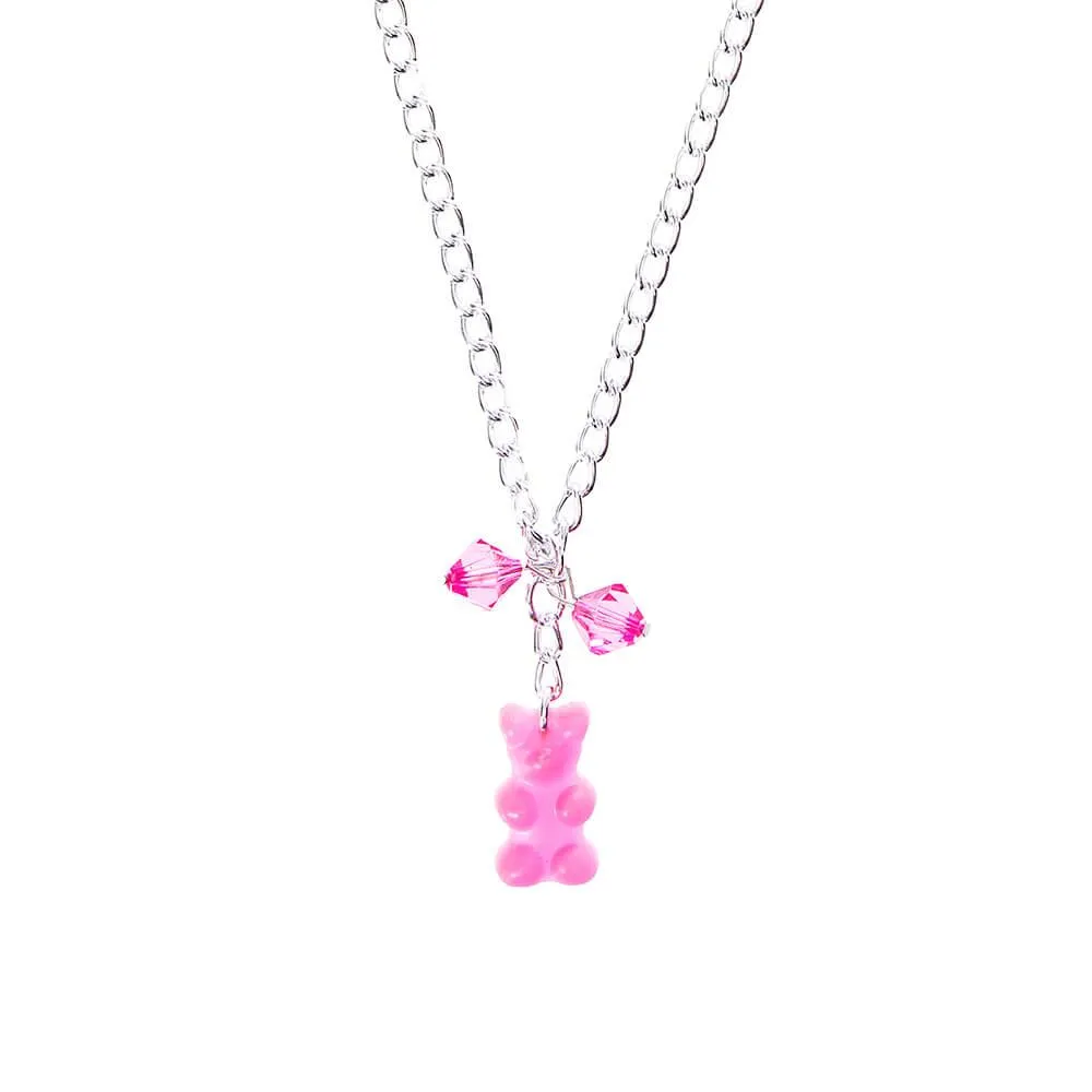 Gummy Bear Necklace - Pink