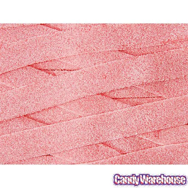 Dorval Sour Power Belts Candy - Pink Lemonade: 150-Piece Tub - Image 3