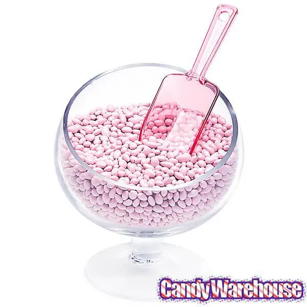 Plastic 2-Ounce Flat Bottom Candy Scoop - Pink - Image 2