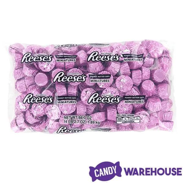 Reese's Peanut Butter Cups Miniatures - Pink: 200-Piece Bag - Image 2