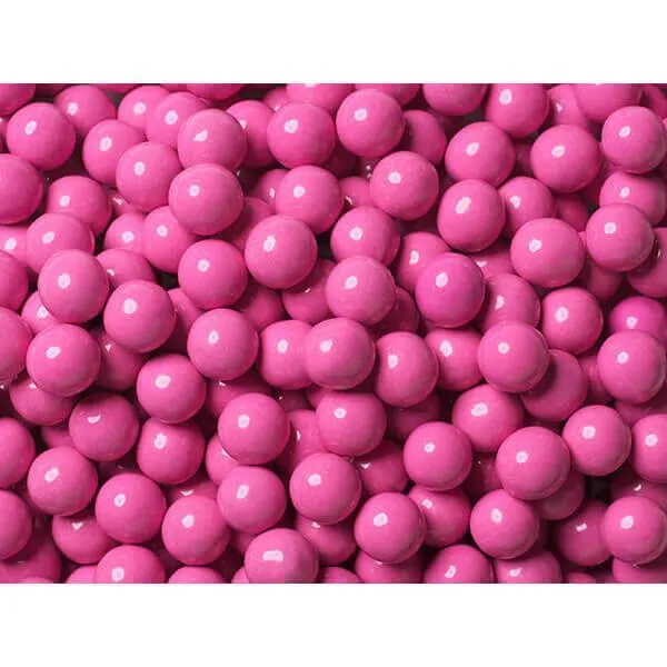 Sixlets Mini Milk Chocolate Balls - Hot Pink: 2LB Bag