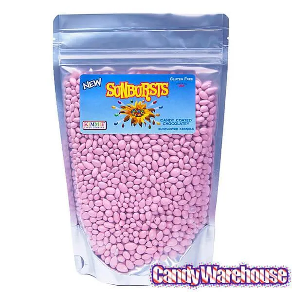 Sunbursts Chocolate Sunflower Seeds - Pink: 1LB Bag - Image 5