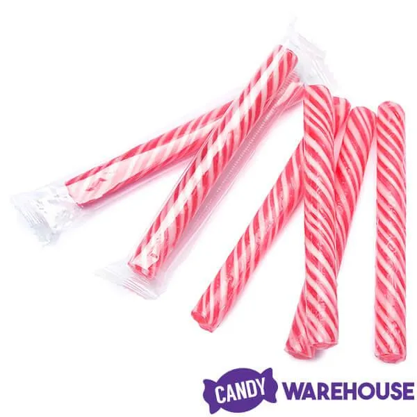 Sweet Spindles Mini Hard Candy Sticks - Cherry: 50-Piece Jar - Image 3