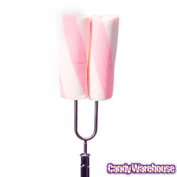 Pink Telescoping Marshmallow Forks: 2-Piece Set - Image 2