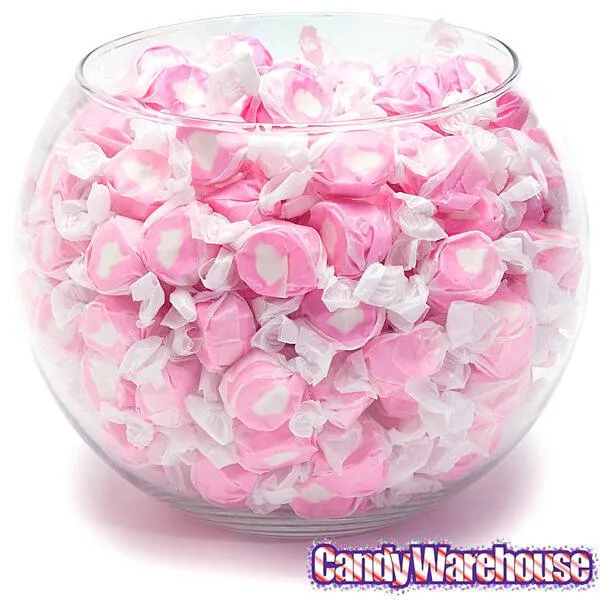 Pink with White Center Taffy: 3LB Bag - Image 3
