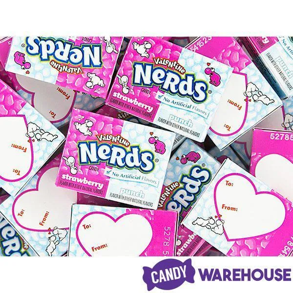 Pink & White Nerds Candy Packs: 40-Piece Bag - Image 3