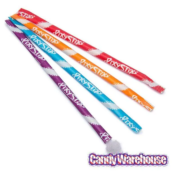 Pixy Stix Candy Powder Straws: 100-Piece Bag - Image 3