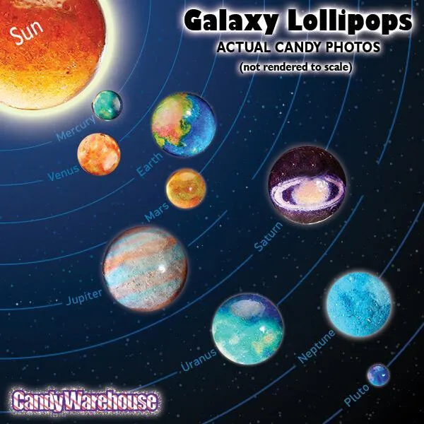 Planet Pops Space Suckers: 10-Piece Gift Pack - Image 3