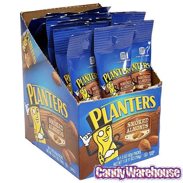 Planters Smoked Almonds 1.5-Ounce Bags: 18-Piece Box - Image 6