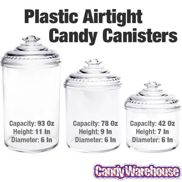 Plastic Airtight Candy Canister: 78-Ounce - Image 2