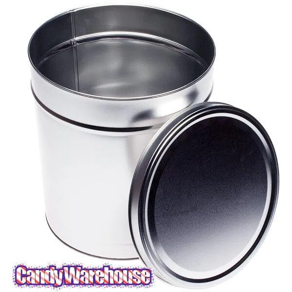 Platinum Tapered 3.5-Gallon Candy Tin - Image 2